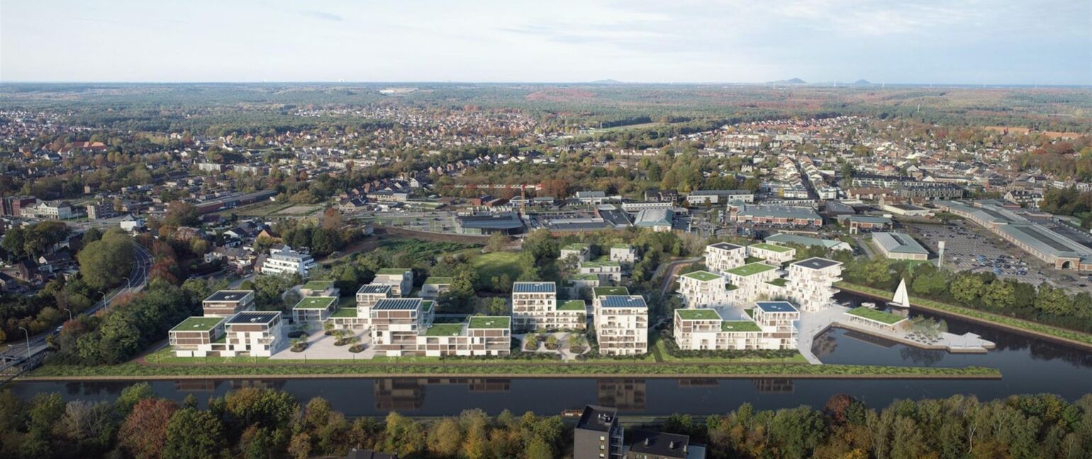 Waterfront in Maasmechelen