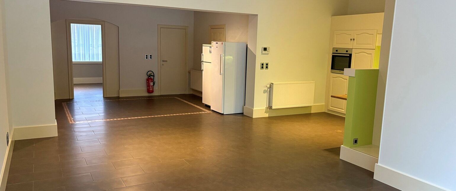 Gelijkvloerse verd. + tuin te koop in Heers