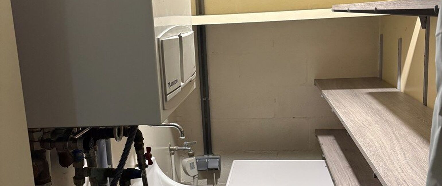 Gelijkvloerse verd. + tuin te koop in Heers