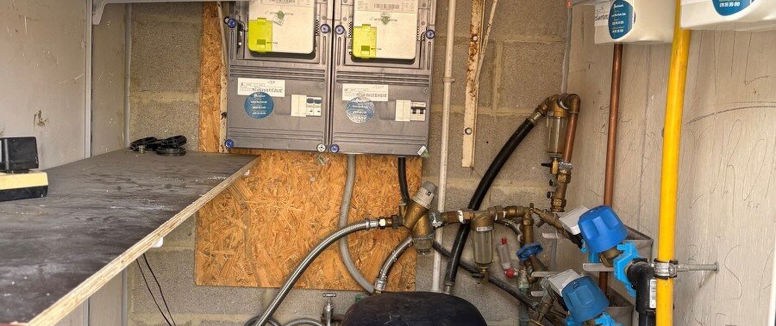 Gelijkvloerse verd. + tuin te koop in Heers