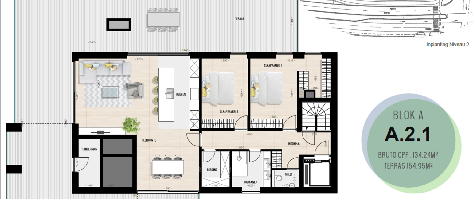 Penthouse te koop in Dilsen-Stokkem